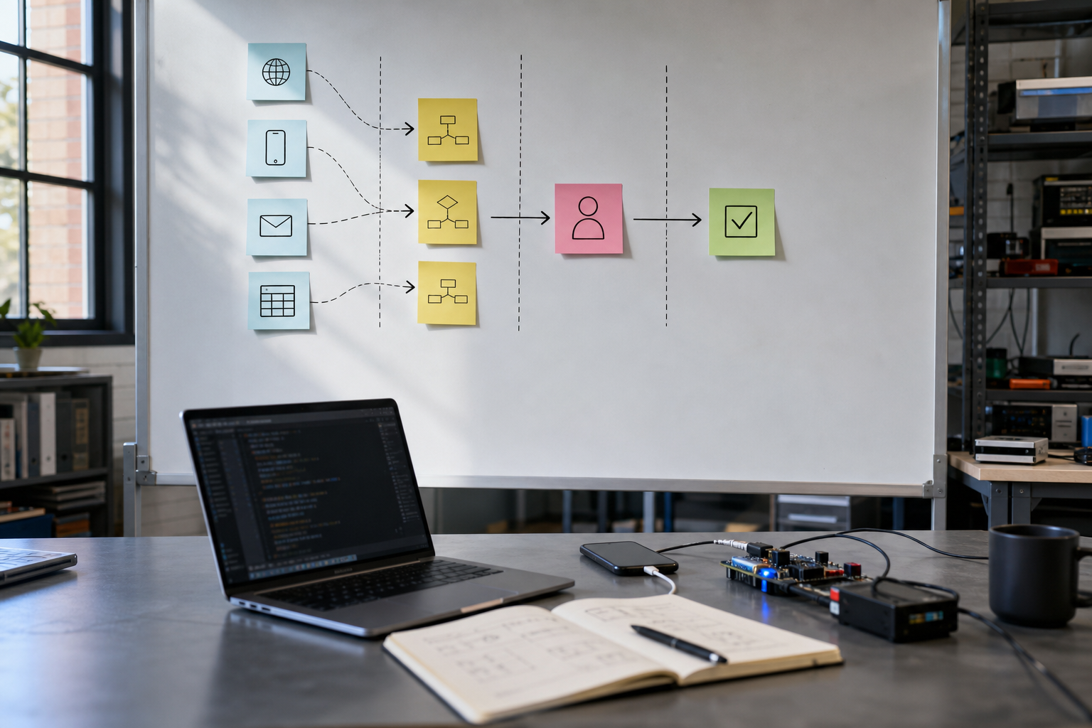 Editorial visual for A technology strategy is really a series of decisions about what should stay human
