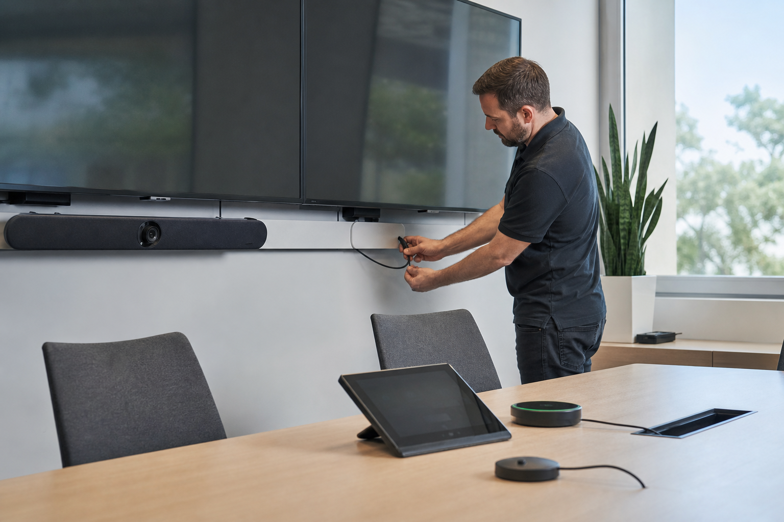 Editorial visual for Microsoft Teams Rooms is adding translation and a calmer gallery, but the operational question is still the same