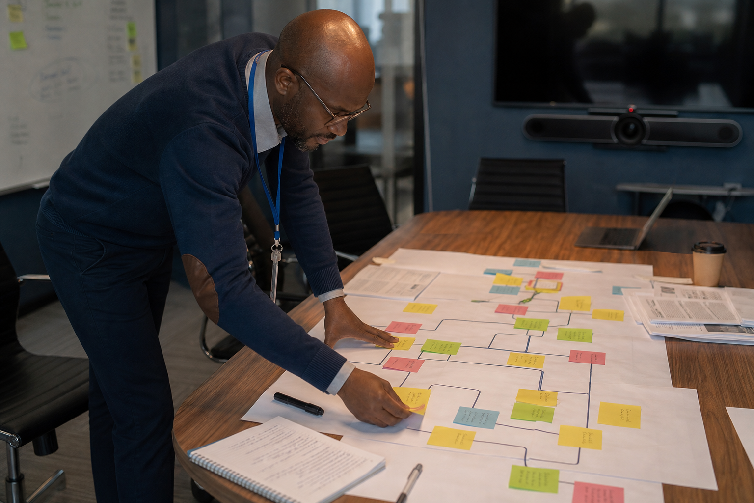 Editorial visual for Enterprise AI should be managed like a risk portfolio, not a feature rollout